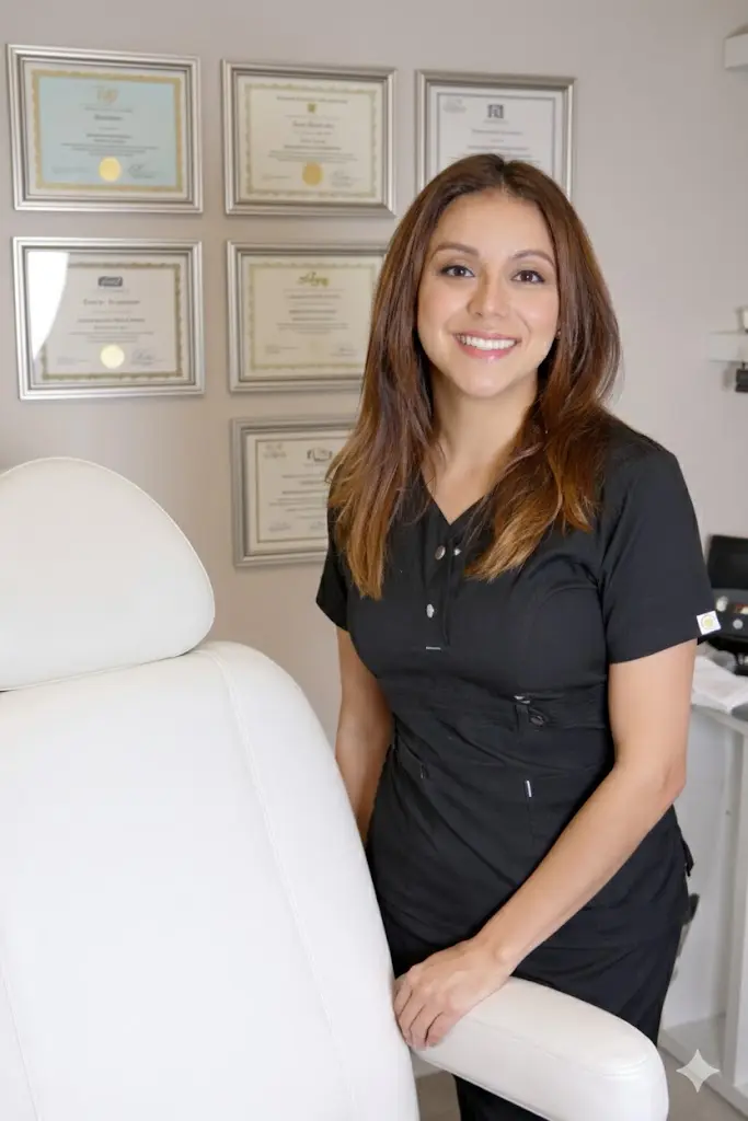 Isabel Alvarez, professionally trained skin therapist